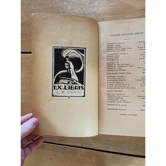 Vintage College Outline Series Statistical Methods 4th Edition. Arkin. Barnes&no - Picture 3 of 6